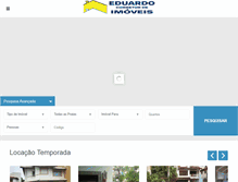 Tablet Screenshot of imoveiseduardo.com.br